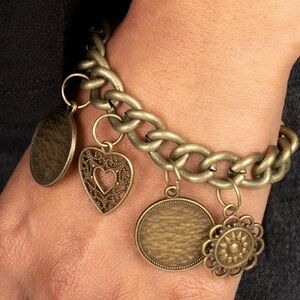 Bracelet ~ Complete CHARM-ony - Brass Color